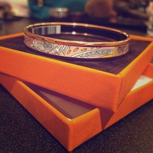 Hermes Le jardin de la Maharani bracelet